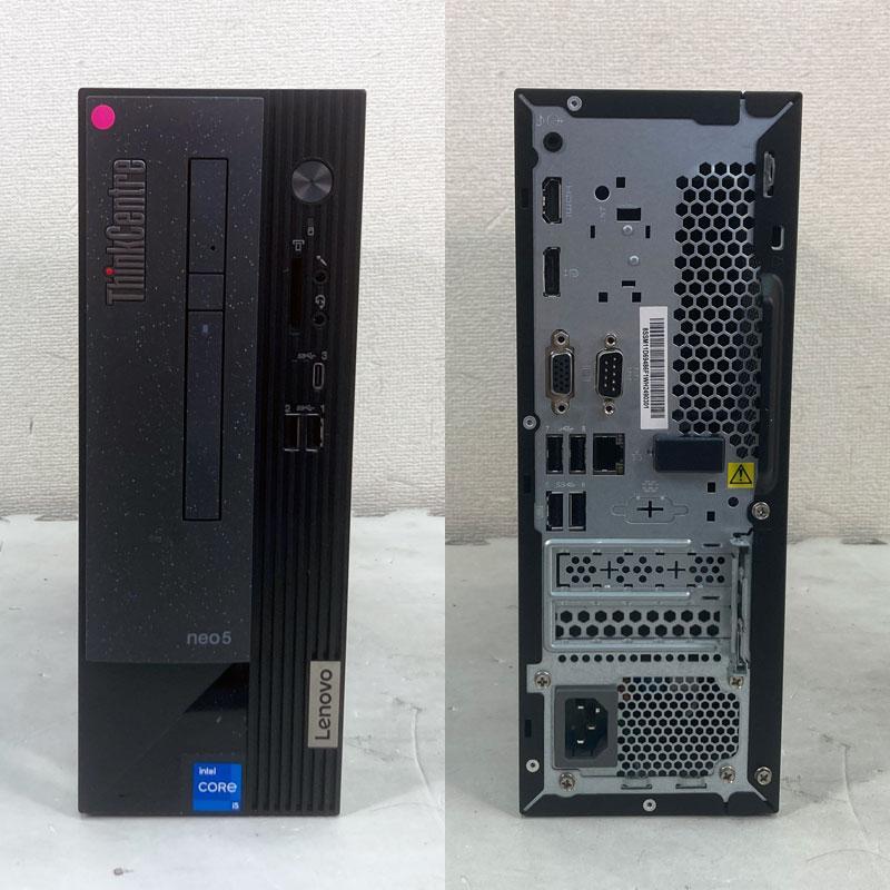 Windows11 2022年モデル 第12世代 ★ Lenovo ThinkCentre Neo N50s Gen 3 Core i5-12400(2.5G/6C/6T) メモリ8GB SSD256GB(M.2/NVMe) DVDの画像