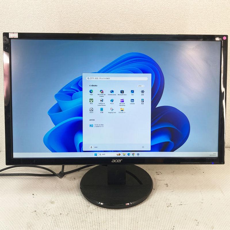acer（エイサー） 中古 ワイド液晶モニター 2015年製 ☆ Acer K242HL
