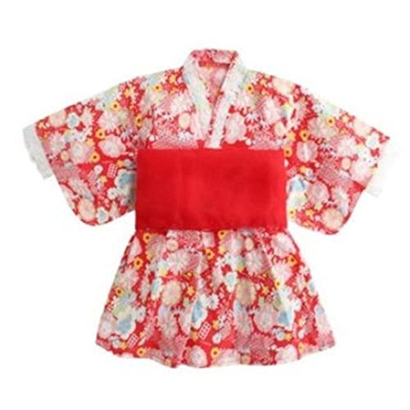 New限定品 ドレス 浴衣 衣装 花柄 ベビー 女の子 和風 着物 ロンパース 子供用ワンピース ミシアラグジュアリー 幼児 2 Style1 子供 ベビー服 シューズ