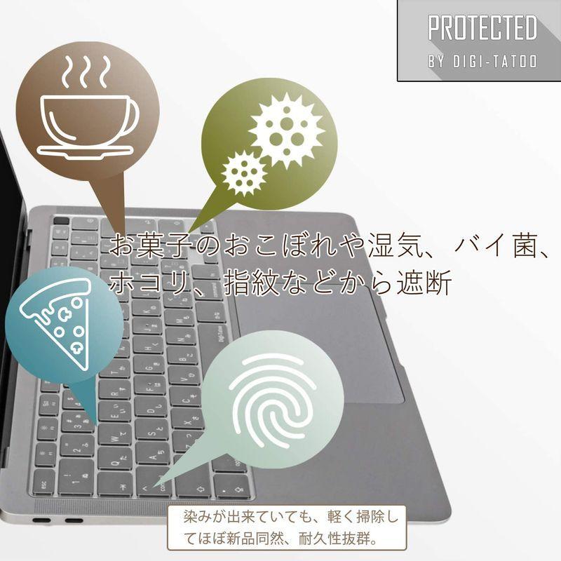 2020年11月最新発売 M1チップ 搭載 モデル MacBook Air 13 インチ キーボードカバー 日本語JIS配列 対応A23