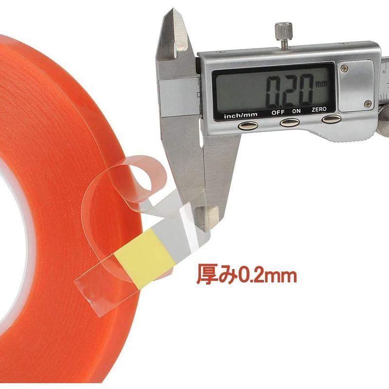 安値 両面テープ 超強力 透明 0 2mmｘ5mmｘ50m 薄手 極薄 アクリルフォーム 凸凹面用 防水用 耐候 耐熱 Diy 車用テープ 車 ス Aynaelda Com