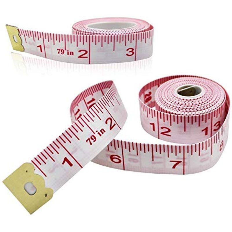 未使用 メジャー 巻尺 テープメジャー 裁縫 巻き尺 0cm 79inch 幅16mm 服 ウエスト Tape Measure テーラ Aynaelda Com