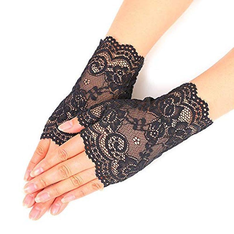 Kingsie レース 手袋 エレガント Uvカット 紫外線対策 日焼け止め レディース グローブ 運転 ウエディング 結婚式 成人式 花嫁 ケーディーラインストア 通販 Yahoo ショッピング