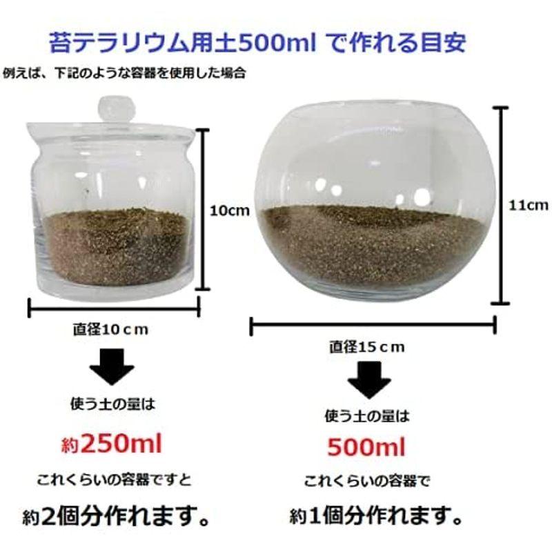 毎週更新 苔テラリウム用土 苔 テラリウム に最適なブレンド土 500ml ２袋セット Angkorgreen Com Kh