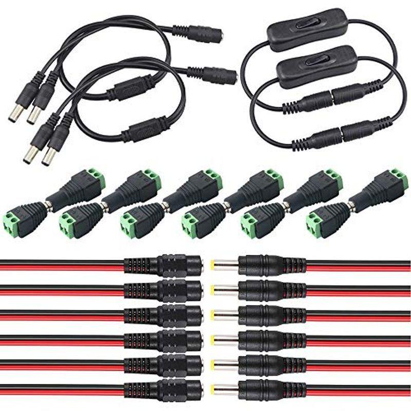 FULARR? 5.5 X 2.1mm DCコネクタキット、6組 DCジャック変換プラグ、6組 DCピグテールアダプタ、2個 インラインロッ :20211119152101-00247:ケーディーラインストア - 通販 - Yahoo!ショッピング FULARR? 5.5 X 2.1mm DCコネクタキット、6組 DCジャック変換プラグ、6組 DCピグテールアダプタ、2個 インラインロッ :20211119152101-00247:ケーディーラインストア - 通販 - Yahoo!ショッピング