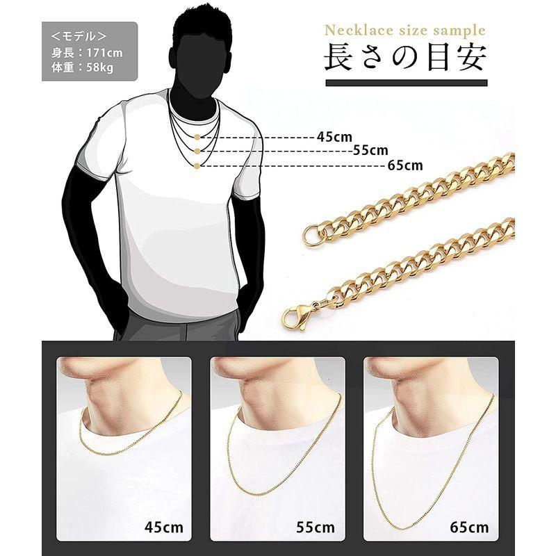 99 ネックレス メンズ 喜平チェーン 18k ゴールド Ip加工 3mm 45cm 65cm アレルギー対応 ヒップホップ アクセサ ケーディーラインストア 通販 Yahoo ショッピング