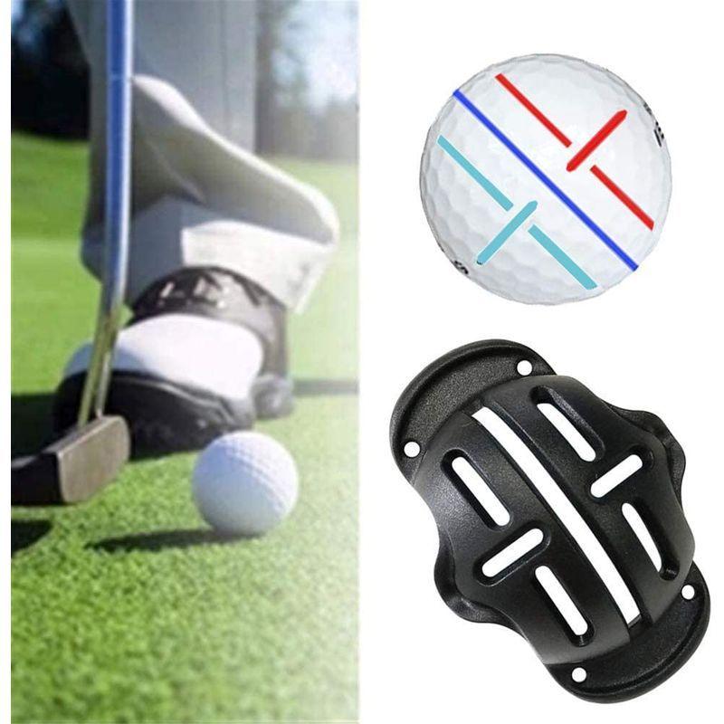 ゴルフ マーカー ボールラインマーカー 簡単に線が引ける 図形描画 テンプレートのリニアパット位置を決め ボールマークアライメントがクリップ ケーディーラインストア 通販 Yahoo ショッピング
