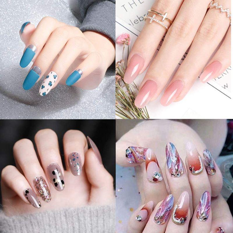 ネイルチップ ロング オーバル クリア 500枚入れ つけ爪 練習用 長いチップ 大量 まとめ買い サロン用 デコレーション ネイルアート ケーディーラインストア 通販 Yahoo ショッピング