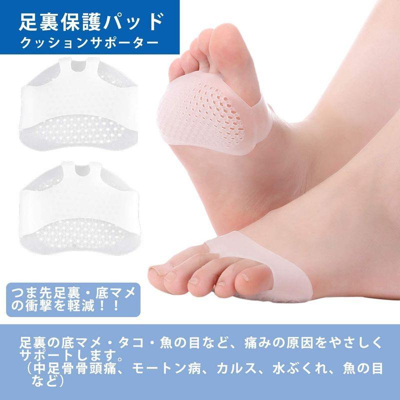 Sale Off 足裏保護パッド サポーター ジェルサポーター 衝撃吸収 シリコン ハニカムタイプ 2個組 送料無料 Materialworldblog Com