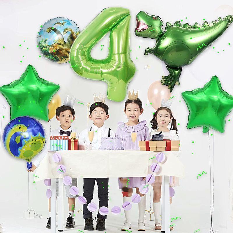 誕生日 飾り付け 男の子 誕生日 バルーン 男の子 数字 4歳 風船 恐竜 グリーン ハッピーバースデー バルーン恐竜 Ins 豪華セット ケーディーラインストア 通販 Yahoo ショッピング