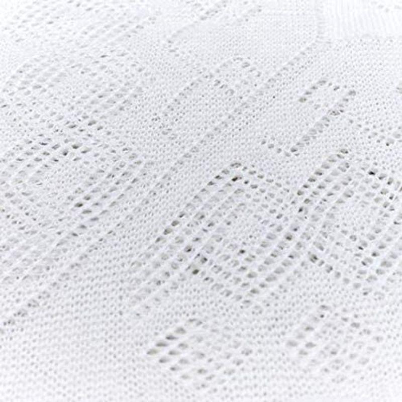 ジーエイチハートアンドサン G.H.HURT&SON おくるみ メリノウールショール ホワイト 