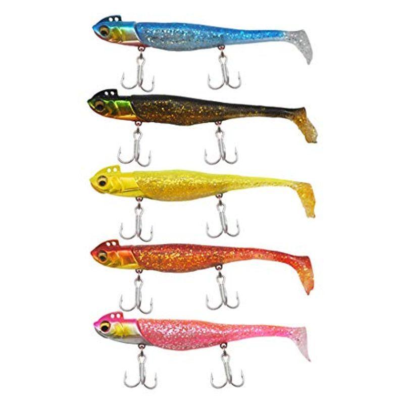 Wild Scene ジグヘッド ワーム 5個 セット ヒラメ ルアー フラットフィッシュ 専用設計 予備ワーム付 19g 9 0cm ケーディーラインストア 通販 Yahoo ショッピング