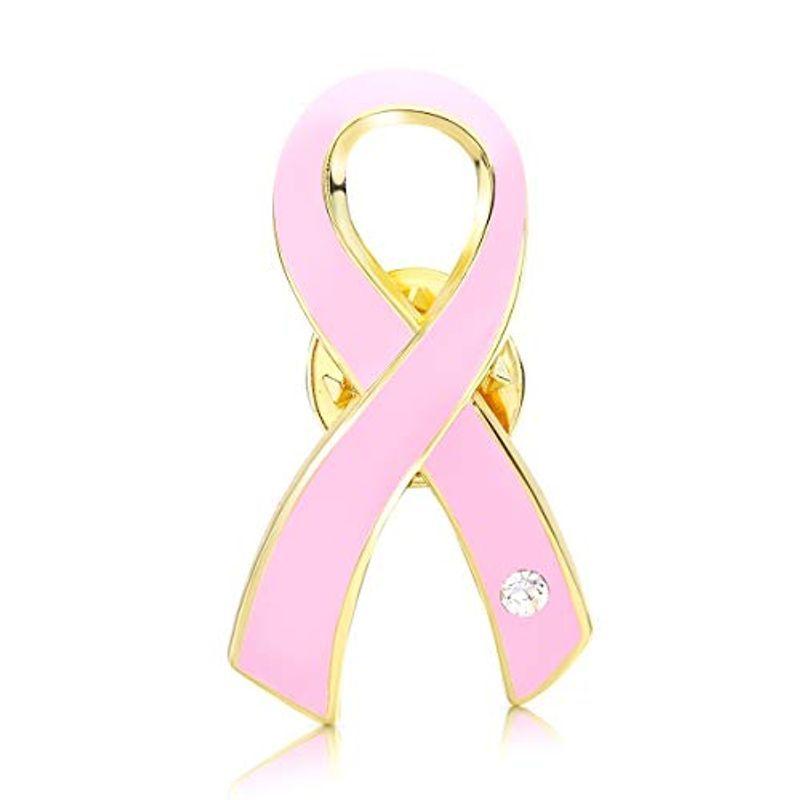 ケーディーラインストアピンクリボン ピンバッジ 大 乳がん マンモグラフィ 検診 早期発見 バッチ バッヂ 国内外の人気