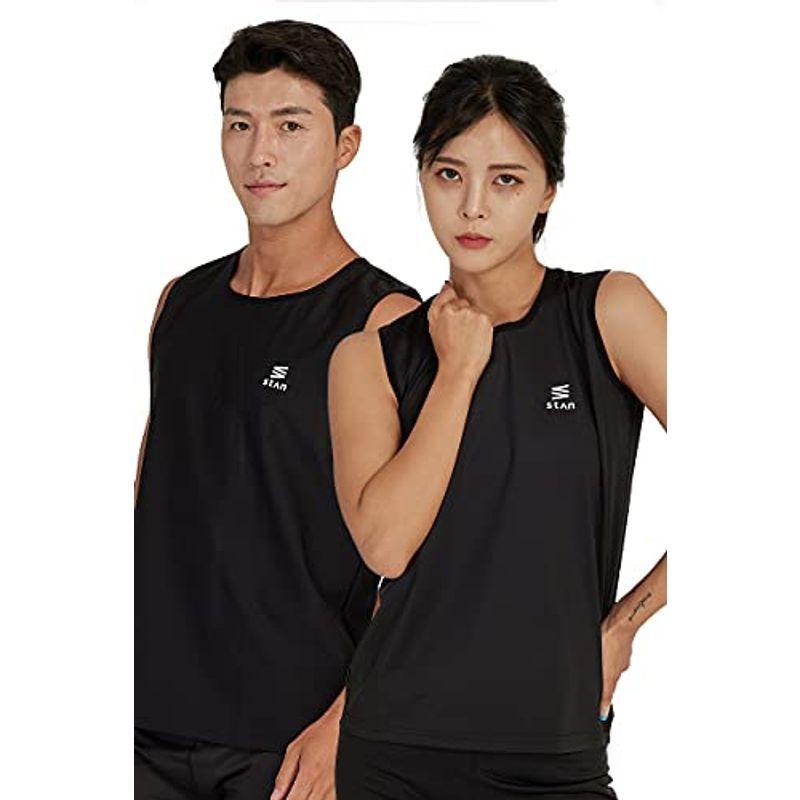 Stan サウナスーツ インナー ベスト メンズ レディース ダイエット お腹痩せ 上半身発汗no 1 M メンズ ケーディーラインストア 通販 Yahoo ショッピング