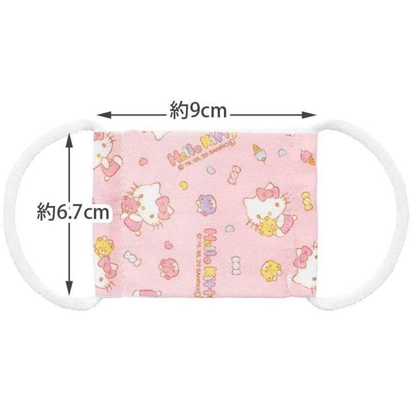 スケーター ガーゼ マスク 2-4才 ベビー用 3枚入 抗菌 ハローキティ サンリオ 8.8×6.5cm MSKG0｜kdline｜06