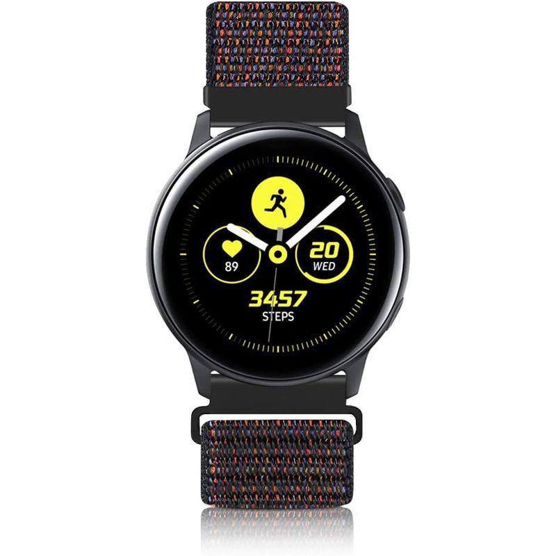 20mm時計バンドFinancingpig 軽量 通気性 ナイロン スポーツループ 交換用ベルトSamsung Galaxy Watch A｜kdline｜07