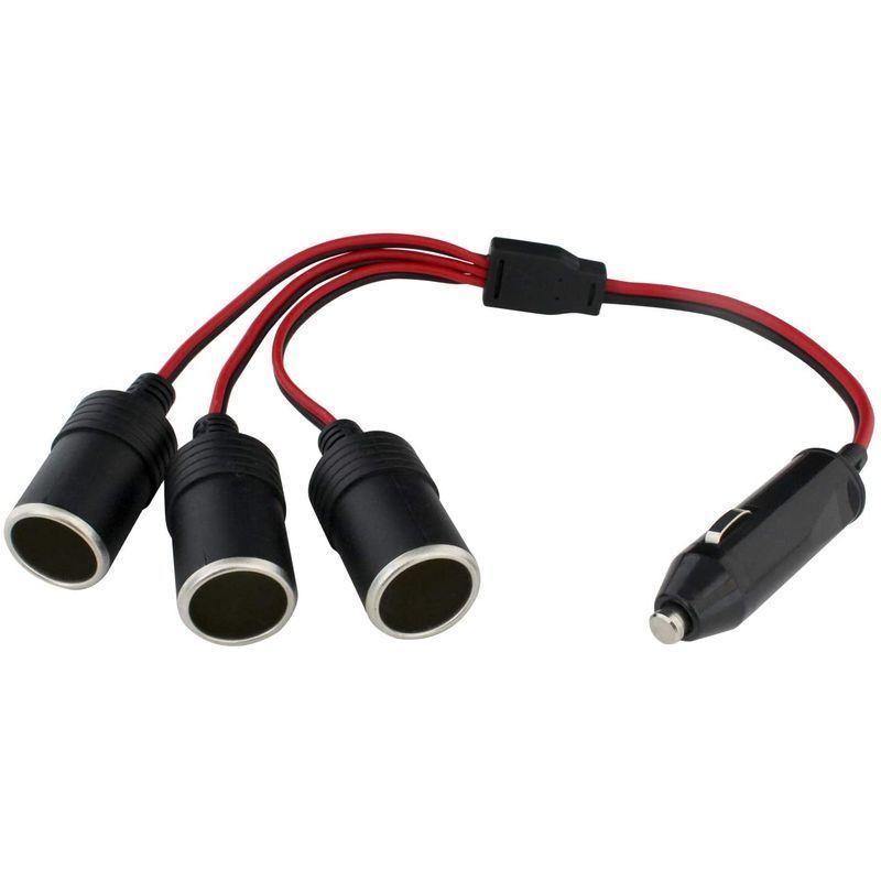 シガーソケット オス 3分岐メスケーブル Eg3v8tqco8 内装用品 Solexmotors Com