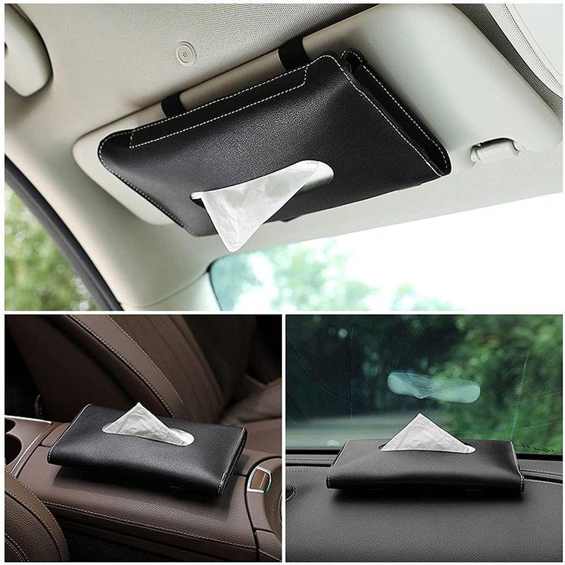 Guardbird 車用 ティッシュケース ティッシュカバー ティッシュボックス サンバイザーポケット サンバイザーケース 吊り下げ 革 P ケーディーラインストア 通販 Yahoo ショッピング