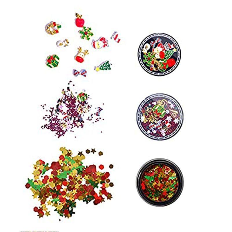 Leisure Clubクリスマス ネイルパーツ ネイルアートスパンコール クリスマスネイルデコレーション クリスマスツリー 星 雪の結 ケーディーラインストア 通販 Yahoo ショッピング