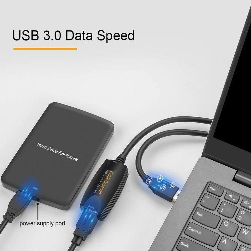 USB 3.0延長ケーブル,CableCreation（ロング5M） USB 3.0拡張ケーブル スーパースピード NXPチップセット内蔵｜kdline｜07