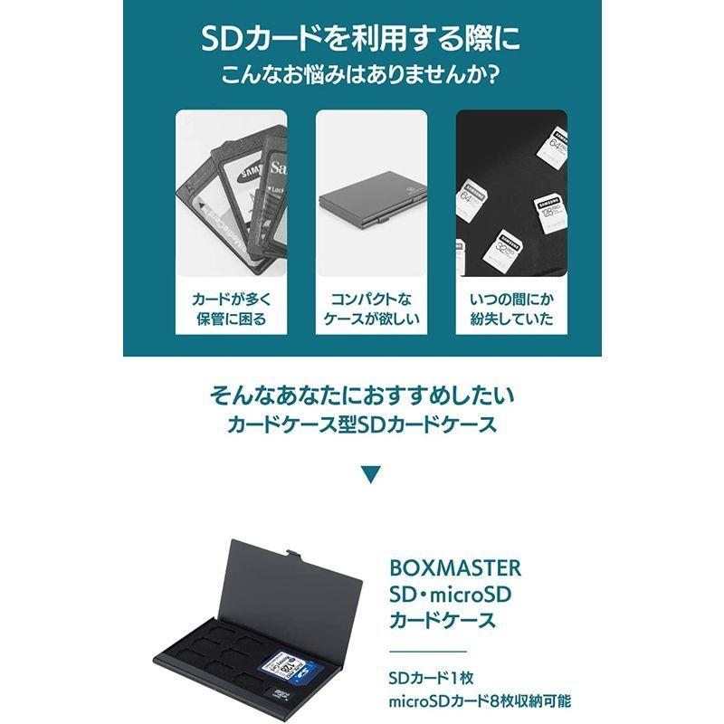 Boxmaster Sdカード マイクロsdカード ケース アルミケース Sd 1枚 Microsd 8枚 収納 シルバー ケーディーラインストア 通販 Yahoo ショッピング