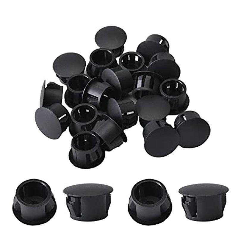 Fielect プラグ栓 ネジキャップカバー チューブ用キャップ インサートキャップ プラグカバー 丸型 スクリューキャップ スレッド保護キ