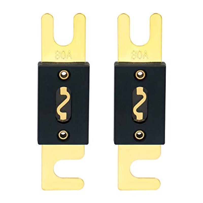 Heschen ハドソン電気 車 Anlヒューズ 80a 自動車 バイク オーディオサブウーファー 用品 2個入り Hifu76ej4a 自動車 Solexmotors Com