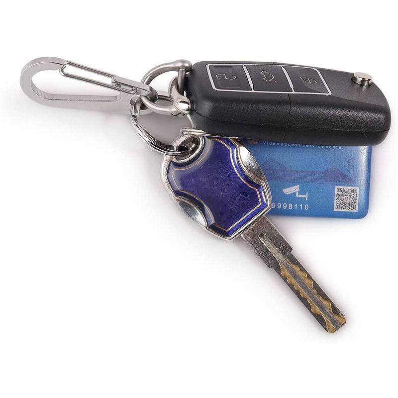 市場 Looking キーホルダー 金具 軽量 ナスカン おしゃれ カラビナ かわいい