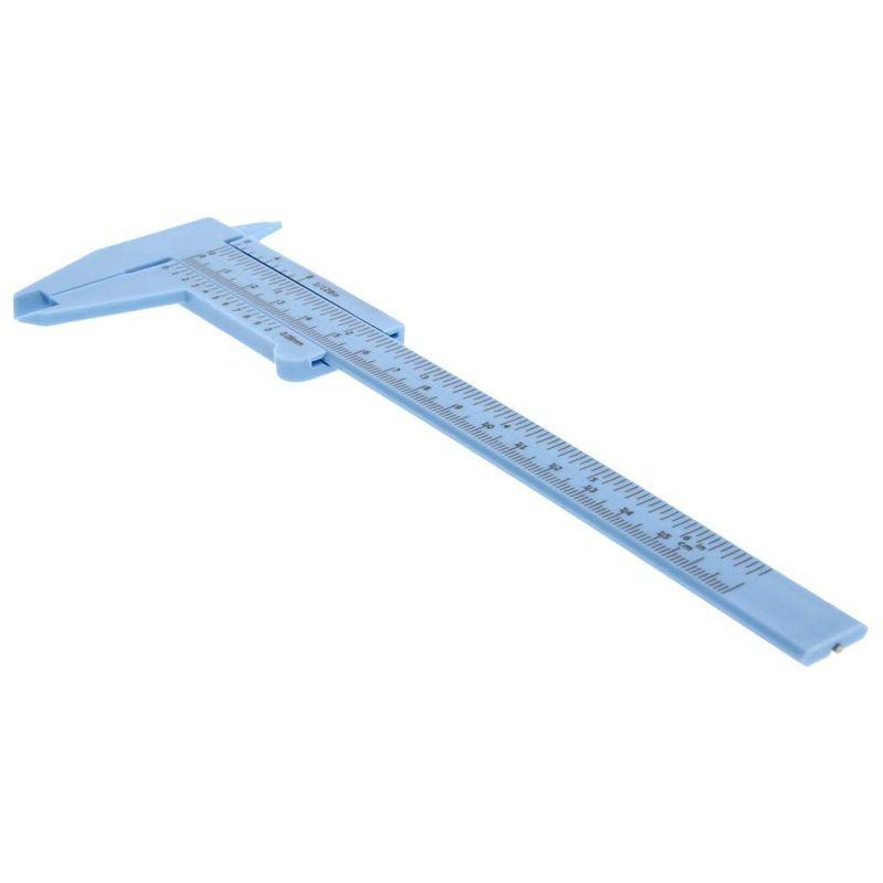 Utoolmart プラスチックノギス ノギス キャリパー 測定範囲150mm 精度0.05mm 青い 1個入り ポータブル ウェンワン キ|kdline|02