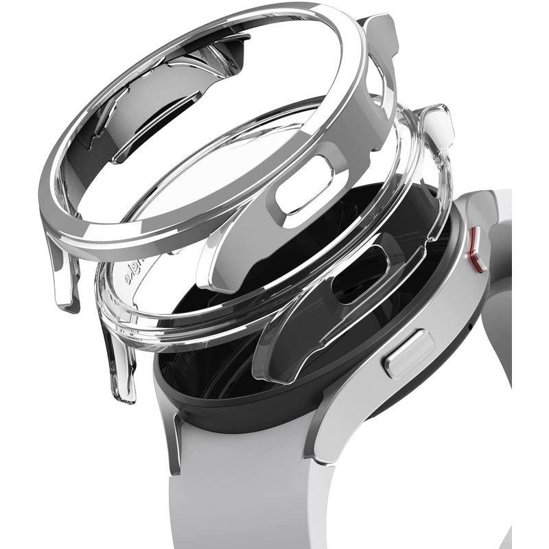 憧れの Watch Galaxy 2個入りRingke 4 (Cle Slim PC素材 カバー メタリック 超薄型 保護 ケース 44mm  スマートウォッチアクセサリー - www.fattoriabacio.com