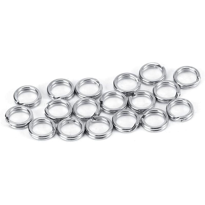50枚 100枚 スプリットリング 7サイズ 防錆 高強度釣り分割リング 釣り用 100pcs 6 ステンレス鋼 耐食性 約3 46g ケーディーラインストア 通販 Yahoo ショッピング