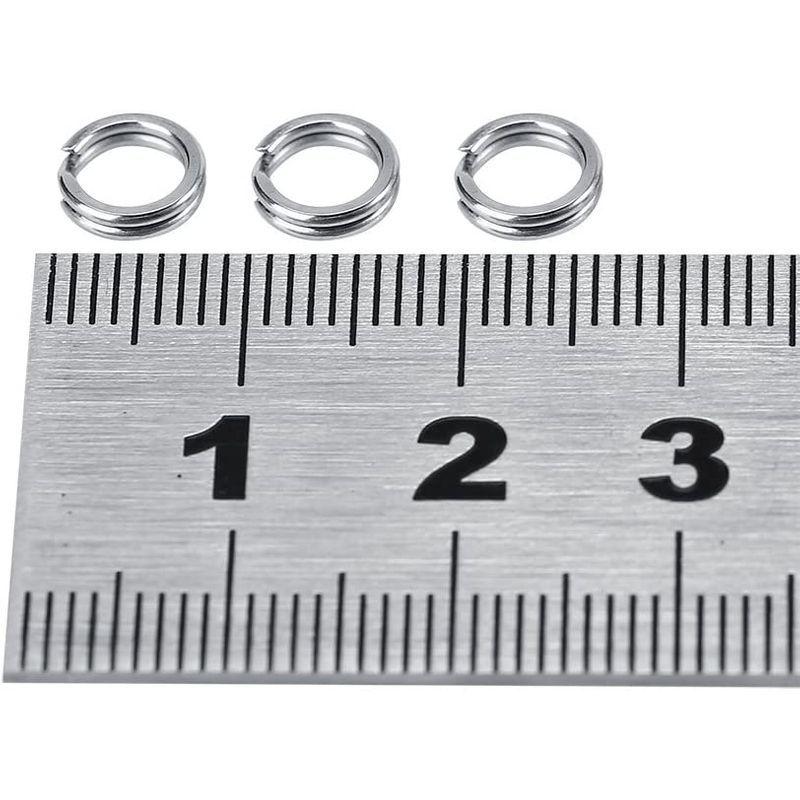 50枚 100枚 スプリットリング 7サイズ 防錆 高強度釣り分割リング 釣り用 100pcs 6 ステンレス鋼 耐食性 約3 46g ケーディーラインストア 通販 Yahoo ショッピング