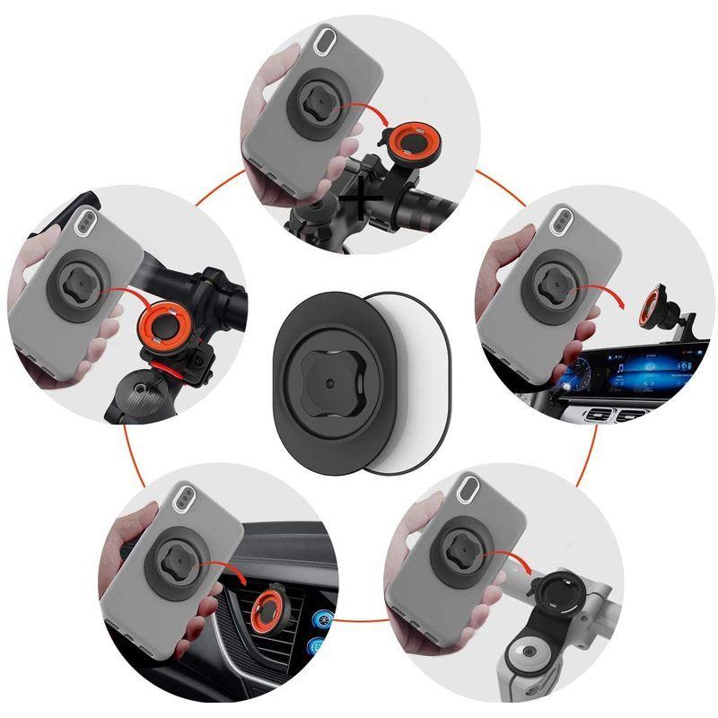 Sincetop バイク 自転車 用 スマートフォンホルダー 日本産