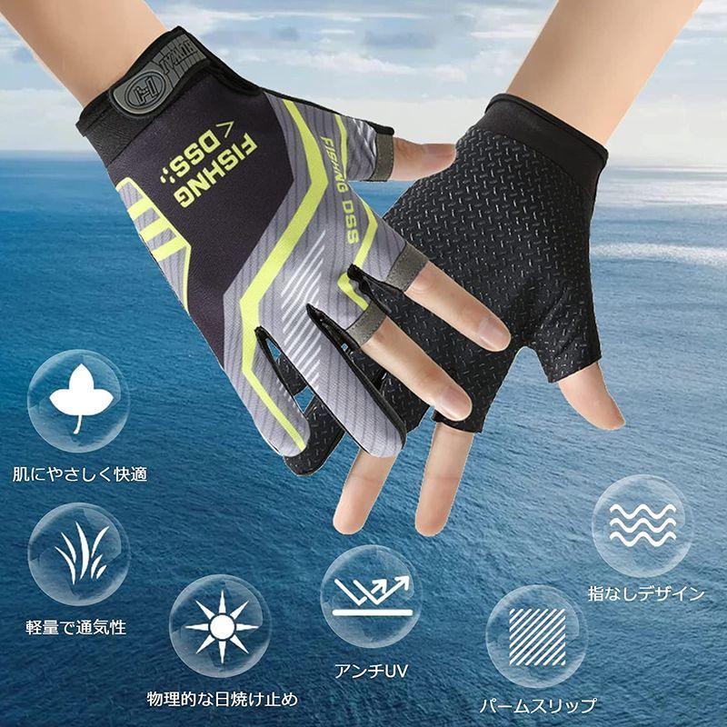 Zheye フィッシンググローブ 3本カット 釣り 手袋 自転車 バイク パドルグローブ 滑り止め 日焼け 防水 冷感 速乾 春夏秋用 キャ ケーディーラインストア 通販 Yahoo ショッピング