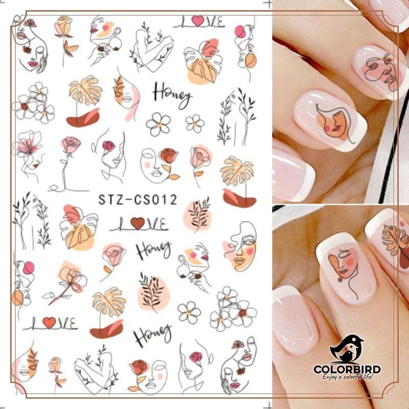 Colorbird ネイルシール アート 可愛い 芸術 ハート アクセント イラスト Stz Cs12 13 14 15 16 Msjaibhcht Godawaripowerispat Com