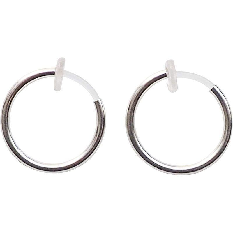 イヤリング メンズ シルバー 男性用 Bts 人気 痛くない 15mm フープ イヤリング フェイクピアス 男女兼用 Kpopピアスみたいな ケーディーラインストア 通販 Yahoo ショッピング