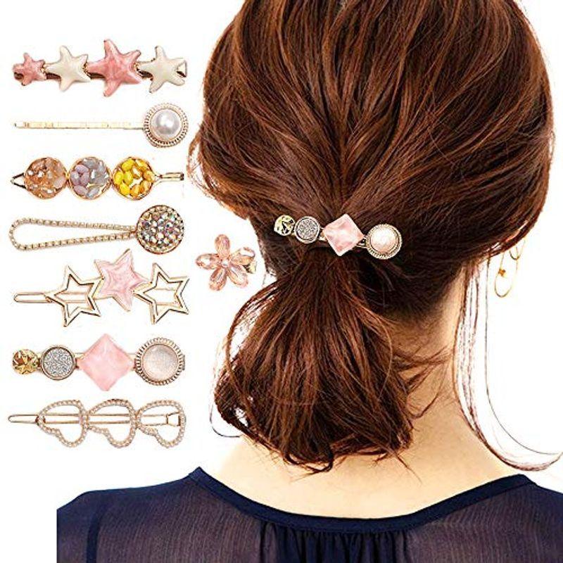 パールヘアクリップ パールバレッタ 髪留め キラキラピン ヘアアクセサリー 髪飾り 前髪 ヘアクリップ シンプル おしゃれ 可愛い S4 ケーディーラインストア 通販 Yahoo ショッピング
