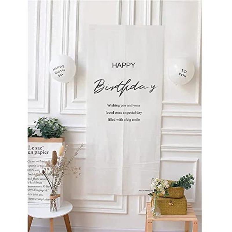 誕生日飾り 誕生日ガーランド バースデータペストリー 誕生日飾り付け シンプル 高級生地 バルーン Happybirthday 風船 オシャ ケーディーラインストア 通販 Yahoo ショッピング