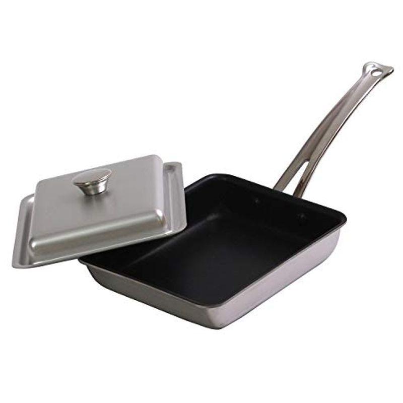 中尾アルミ製作所 玉子焼き器 クィーンパン オール熱源対応 IHQP-5 シルバー