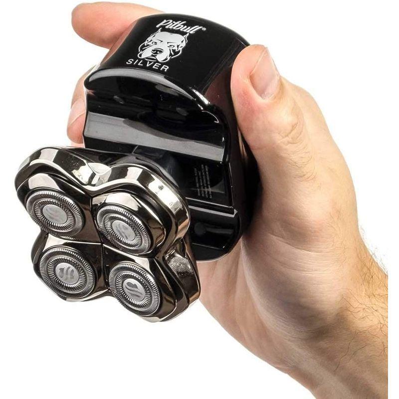 Skull Shaver (スカルシェーバー) ピットブル メンズシェーバー（銀） 