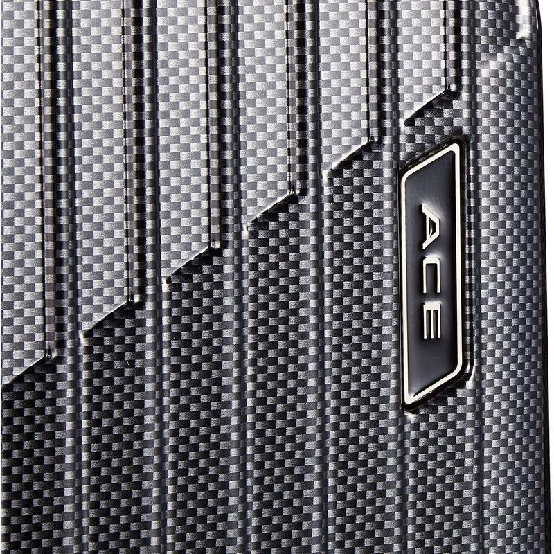 【新登場】 エース スーツケース クレスタ 機内持込可 20L 2.3kg 2~3泊 コインロッカーサイズ 06314 47 cm ブラックカーボン 【2115649113】(11120円)