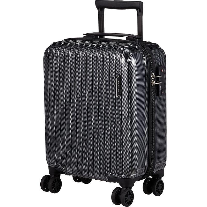 【新登場】 エース スーツケース クレスタ 機内持込可 20L 2.3kg 2~3泊 コインロッカーサイズ 06314 47 cm ブラックカーボン 【2115649113】(11120円)
