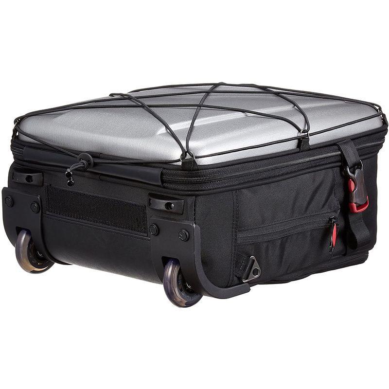 ヒデオワカマツ スーツケース ソフト ハイブリッドギアトローリー 3WAY 85-76300 20L 41.5 cm 2.5kg シルバーヘ 20L ファスナー