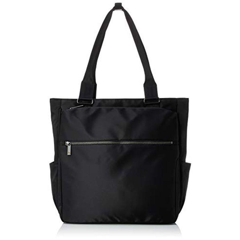 エースジーン ビジネスバッグ トート 13インチPC収納 A4 軽量 ボトルホルダー搭載 スリブライト 62521 メンズ ブラック 