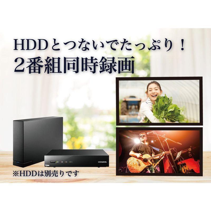 アイ・オー・データ 地デジ/BS/CS ダブルチューナー レコーダー 外付けHDD(録画)/HDMI対応/Fireタブレット対応 日本メーカ 約1 5m Android 0/7