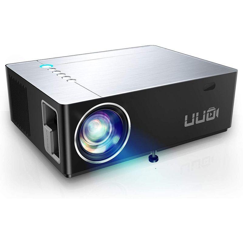 UUO 7200lm プロジェクター フルHD 1080Pリアル解像度 4K対応 ±50°データ台形補正 ホームシアター 電源保護機能付き - 1