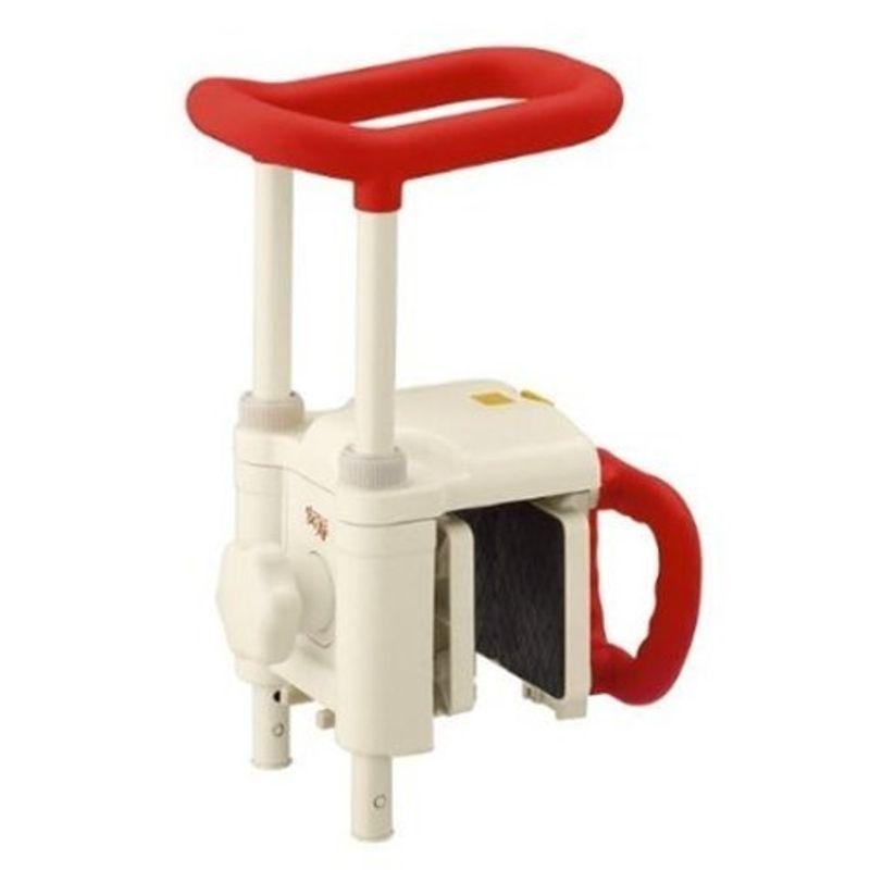 アロン化成 安寿 高さ調節付浴槽手すりUST-130N レッド