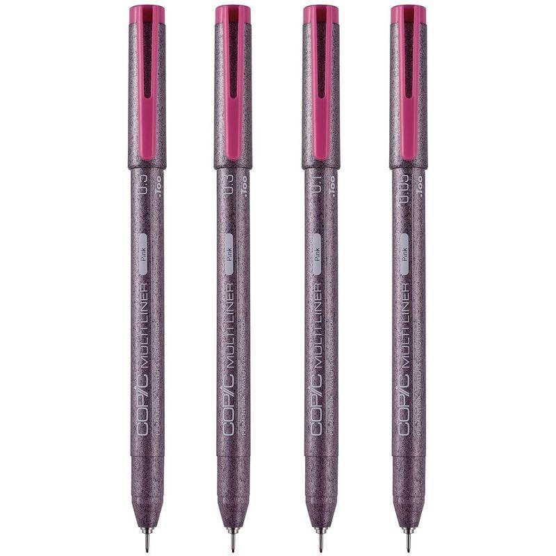 Too コピック マルチライナー 4本組 ピンク セット 新作