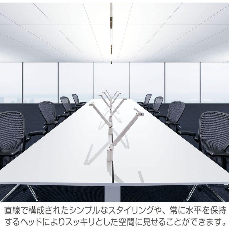 山田照明 Z-LIGHT LEDデスクライト シルバー 調光調色モデル Z-S7000SL 5mm