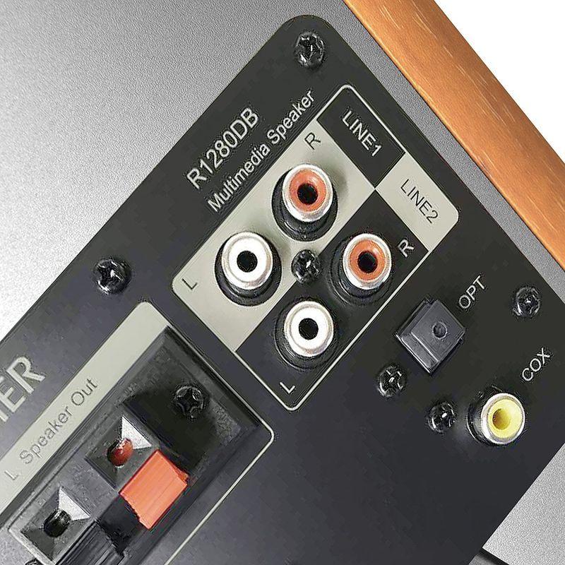 Edifier R1280DB Bluetoothアクティブスピーカー2.0 ブックシェルフスピーカー クラシックパワードスピーカー光入力 